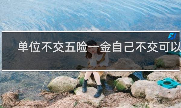 单位不交五险一金自己不交可以吗