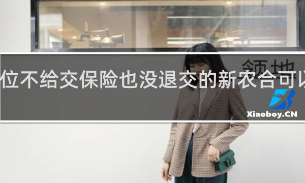 单位不给交保险也没退交的新农合可以报销吗