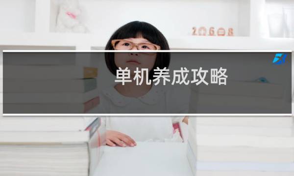 单机养成攻略