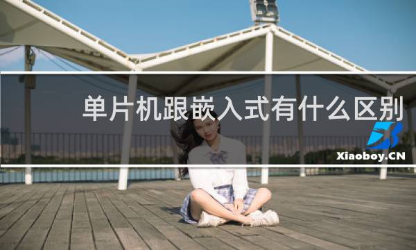 单片机跟嵌入式有什么区别