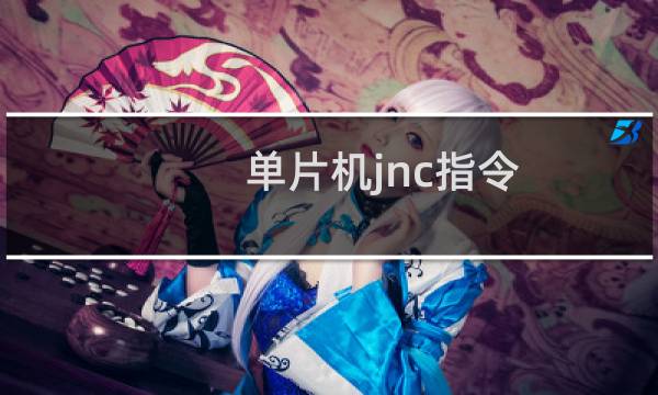 单片机jnc指令