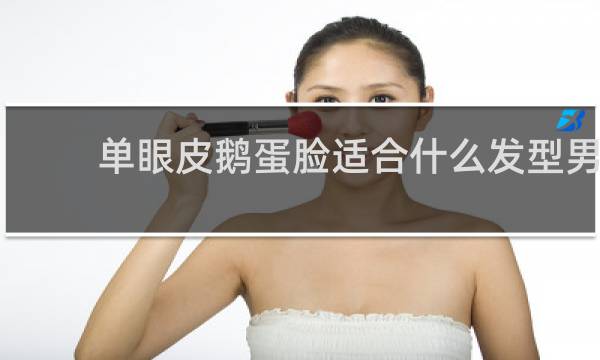 单眼皮鹅蛋脸适合什么发型男