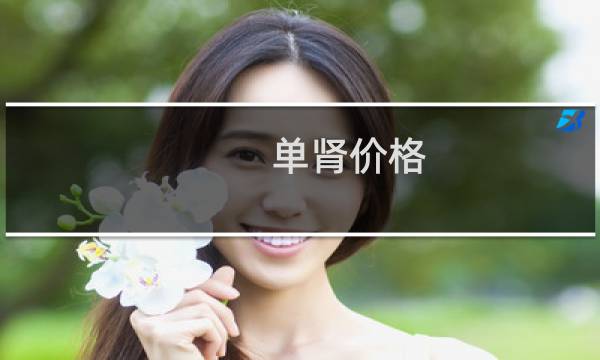 单肾价格