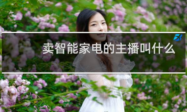 卖智能家电的主播叫什么