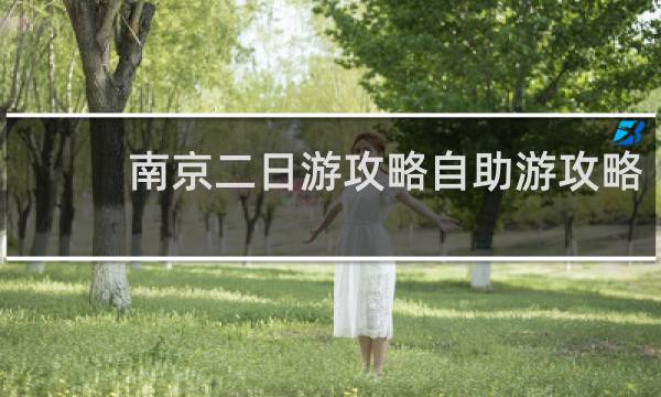 南京二日游攻略自助游攻略