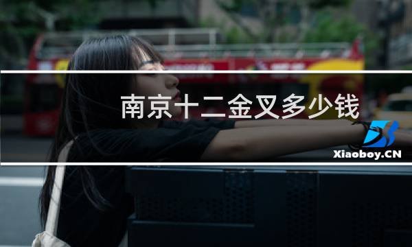 南京十二金叉多少钱