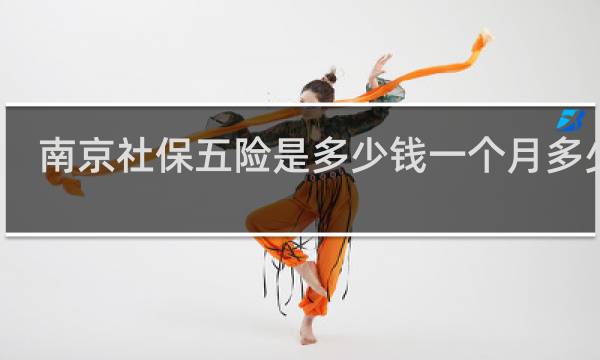 南京社保五险是多少钱一个月多少钱
