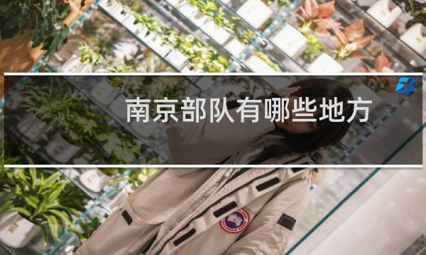 南京部队有哪些地方