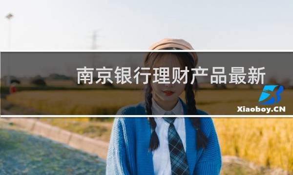南京银行理财产品最新