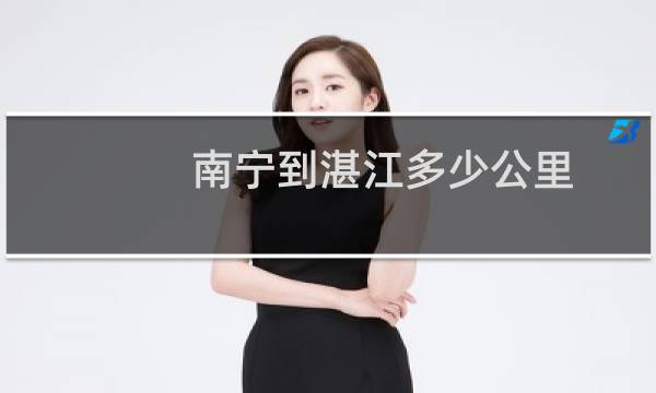 南宁到湛江多少公里
