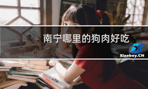 南宁哪里的狗肉好吃