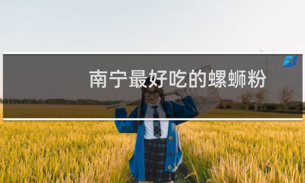 南宁最好吃的螺蛳粉