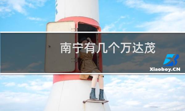 南宁有几个万达茂