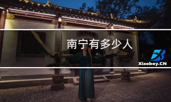 南宁有多少人