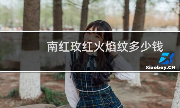南红玫红火焰纹多少钱