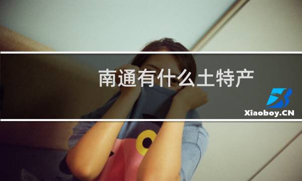 南通有什么土特产