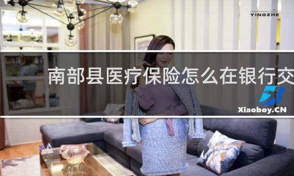 南部县医疗保险怎么在银行交