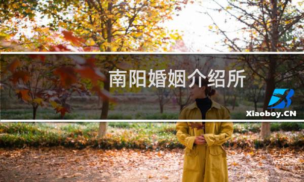 南阳婚姻介绍所