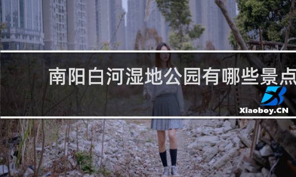 南阳白河湿地公园有哪些景点?