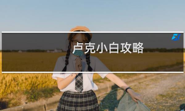 卢克小白攻略