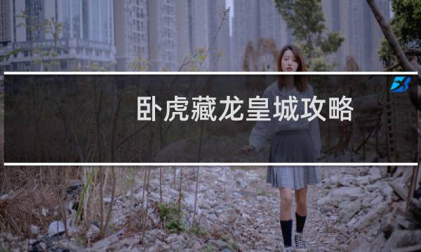 卧虎藏龙皇城攻略