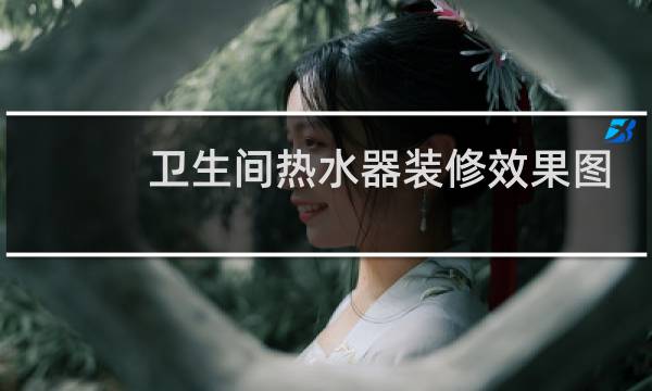 卫生间热水器装修效果图