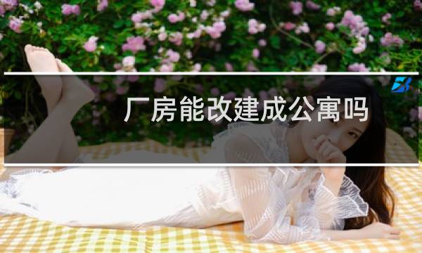 厂房能改建成公寓吗