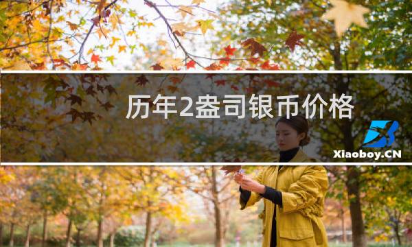 历年2盎司银币价格