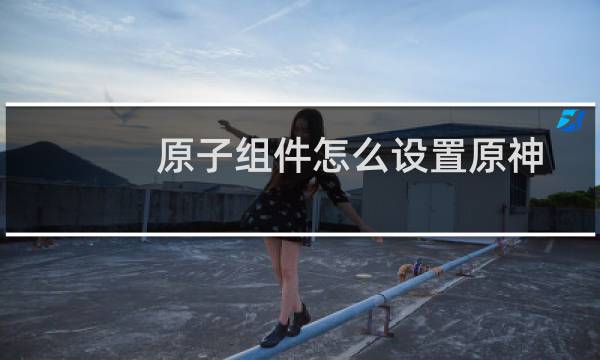 原子组件怎么设置原神