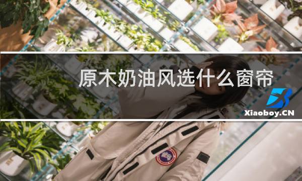 原木奶油风选什么窗帘