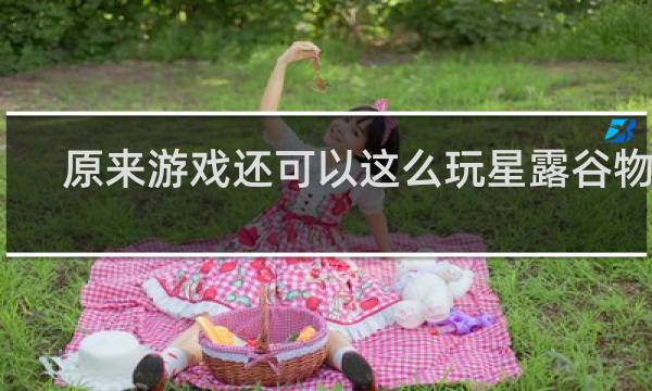 原来游戏还可以这么玩星露谷物语