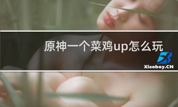原神一个菜鸡up怎么玩