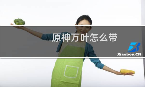 原神万叶怎么带