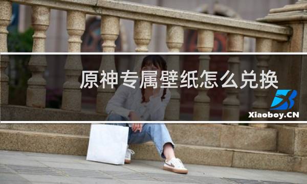 原神专属壁纸怎么兑换