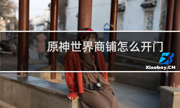 原神世界商铺怎么开门
