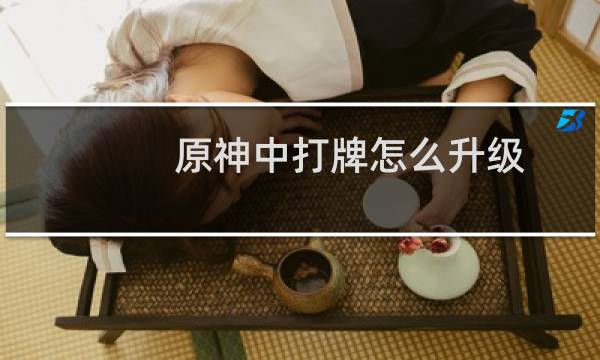 原神中打牌怎么升级
