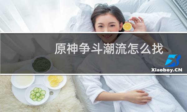 原神争斗潮流怎么找