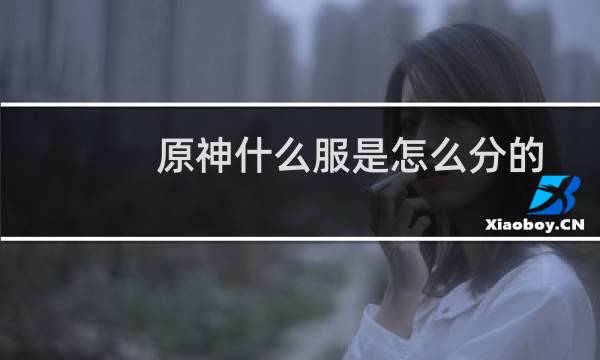 原神什么服是怎么分的