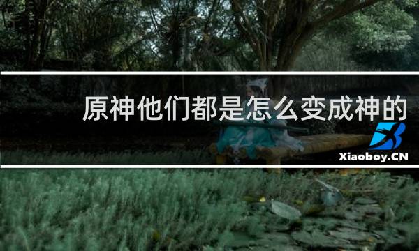 原神他们都是怎么变成神的