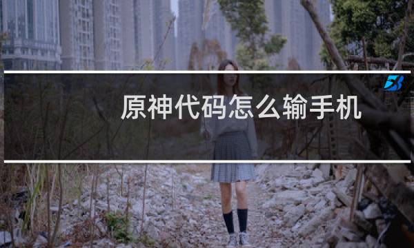原神代码怎么输手机