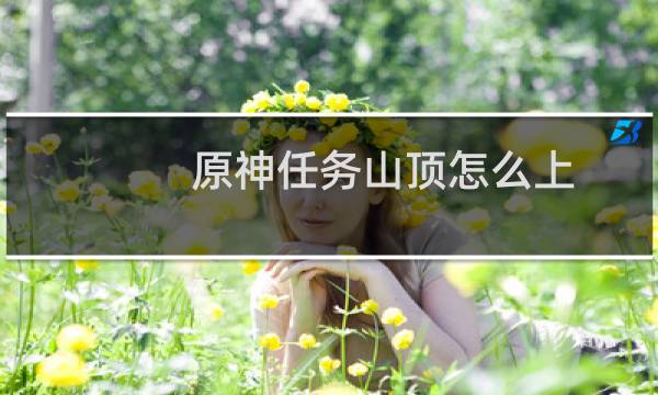 原神任务山顶怎么上