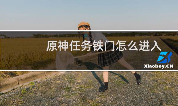 原神任务铁门怎么进入
