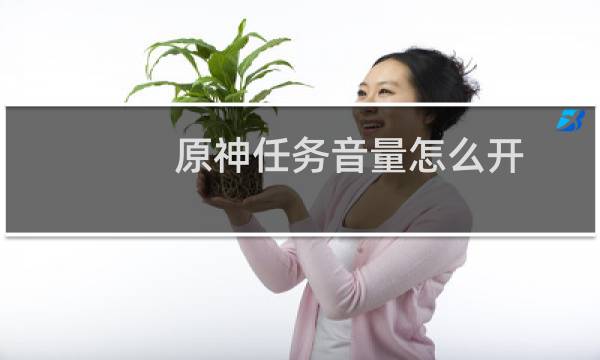 原神任务音量怎么开