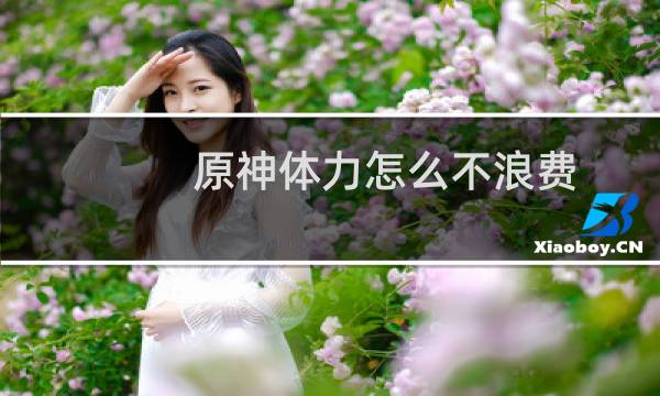 原神体力怎么不浪费