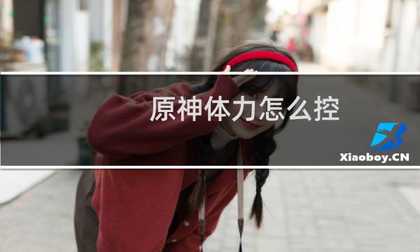 原神体力怎么控