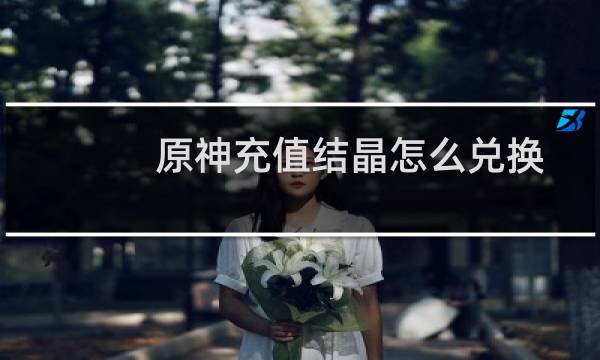 原神充值结晶怎么兑换