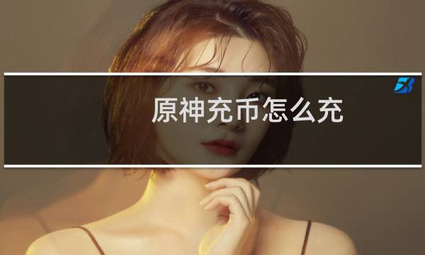 原神充币怎么充