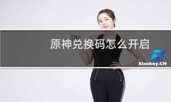 原神兑换码怎么开启