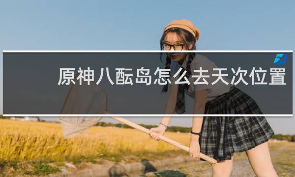 原神八酝岛怎么去天次位置