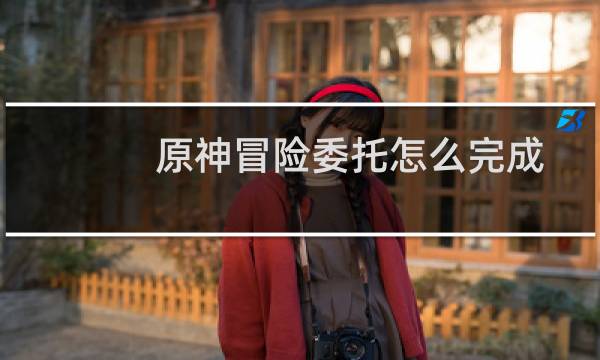 原神冒险委托怎么完成